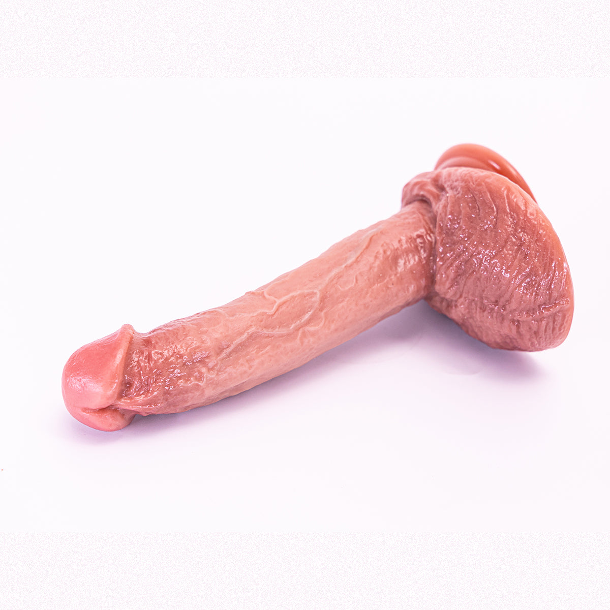 KwiHeiDo Real Dick Dildo for Ladies& Dildo for LGBT Clone from Real White Man with Heating, Viberating Magnic Safe Rechargable Remote Control