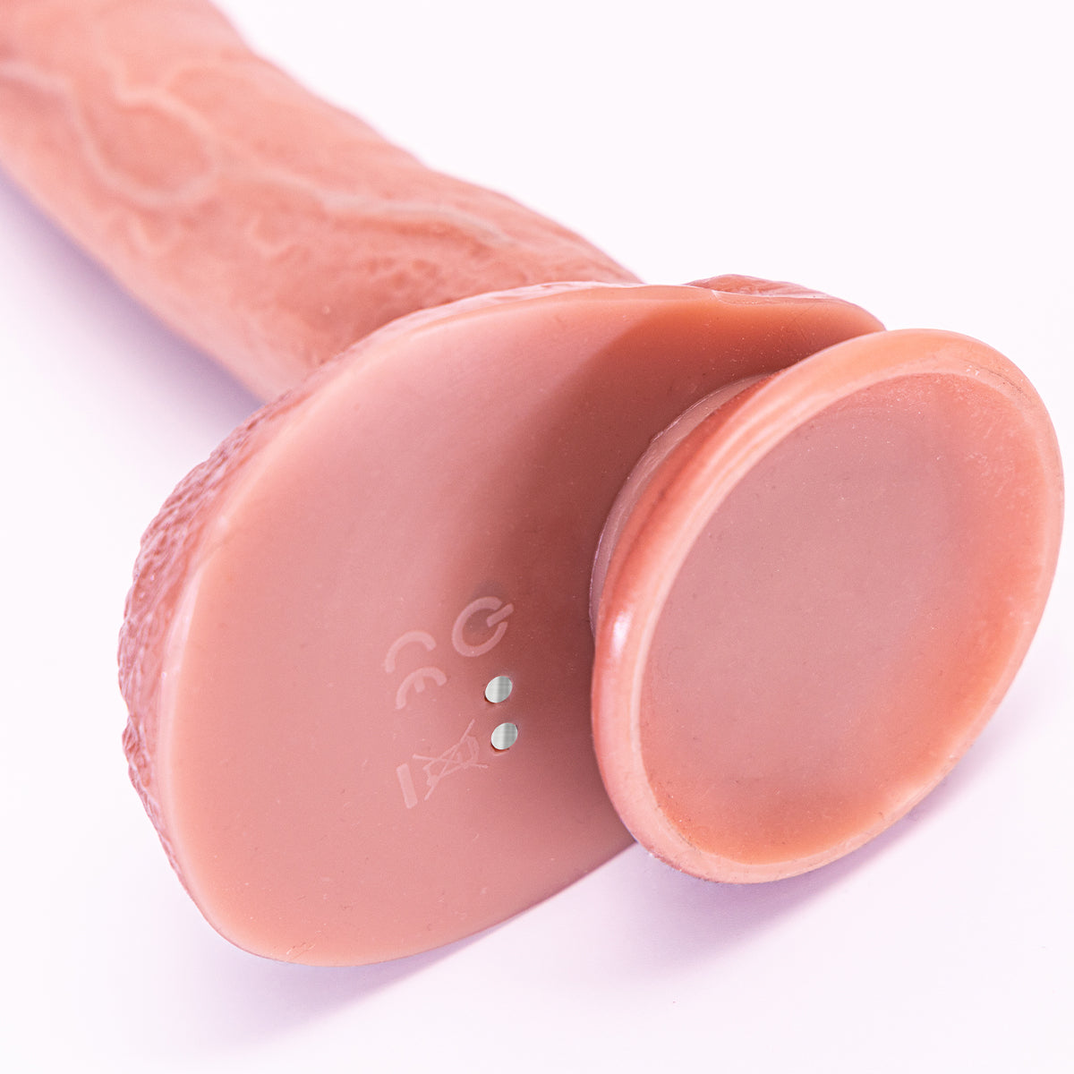 KwiHeiDo Real Dick Dildo for Ladies& Dildo for LGBT Clone from Real White Man with Heating, Viberating Magnic Safe Rechargable Remote Control
