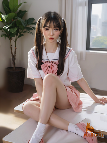 PLEI DOLL Silicone Sex Doll Body 161 cm D Cup 21 Years Old Colleague Girl Rika