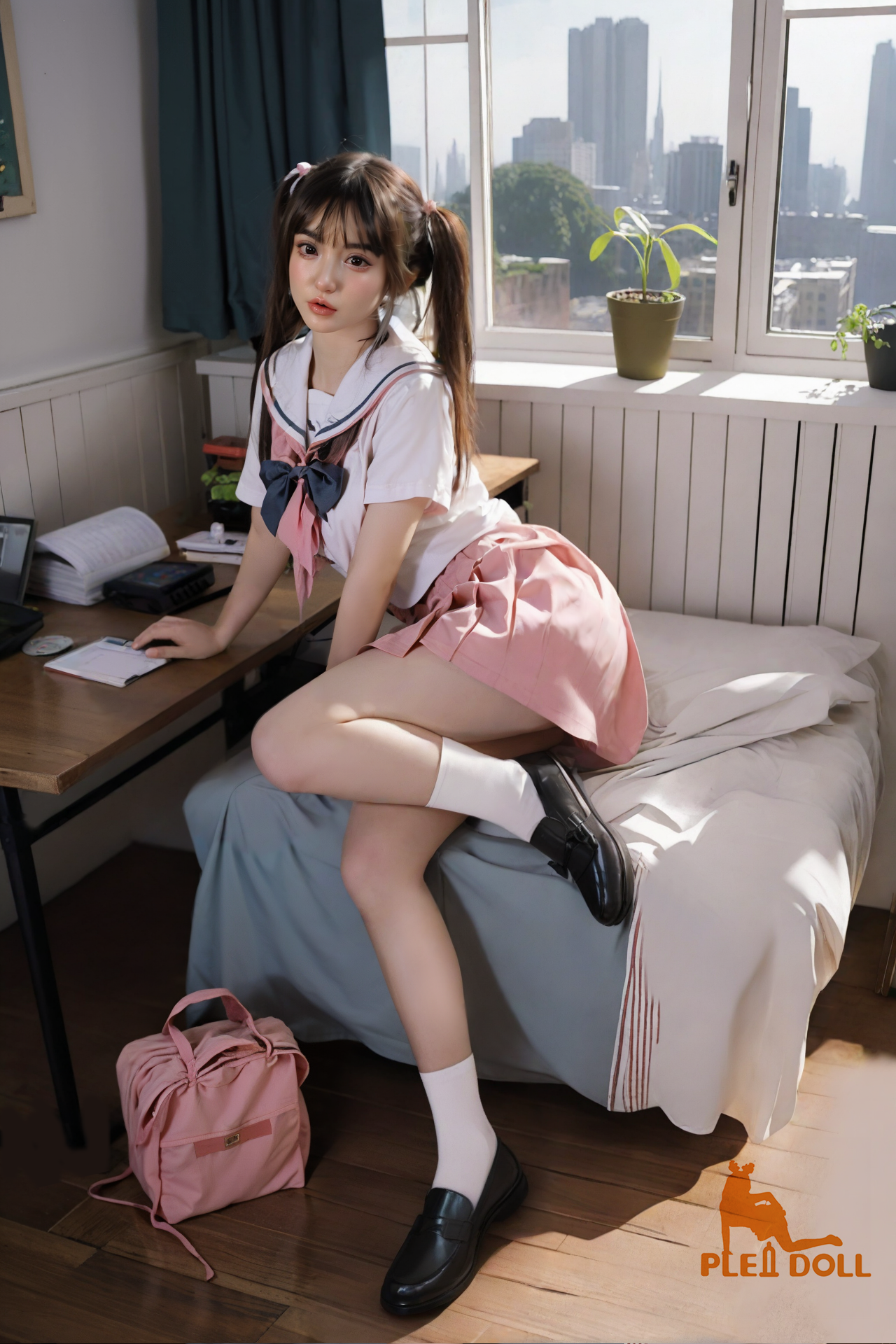 PLEI DOLL Silicone Sex Doll Body 161 cm D Cup 21 Years Old Colleague Girl Rika