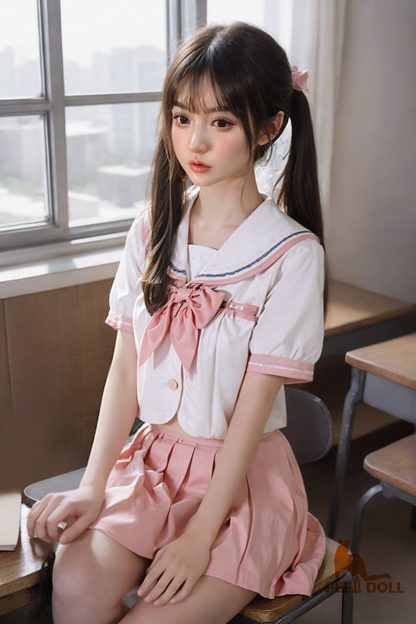 PLEI DOLL Silicone Sex Doll Body 161 cm D Cup 21 Years Old Colleague Girl Rika