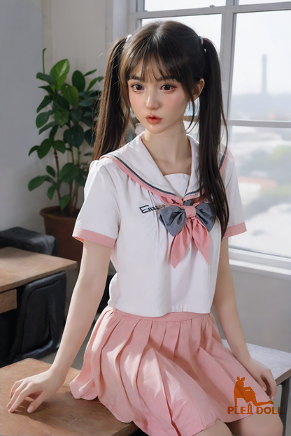 PLEI DOLL Silicone Sex Doll Body 161 cm D Cup 21 Years Old Colleague Girl Rika