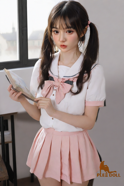 PLEI DOLL Silicone Sex Doll Body 161 cm D Cup 21 Years Old Colleague Girl Rika