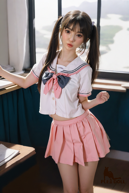 PLEI DOLL Silicone Sex Doll Body 161 cm D Cup 21 Years Old Colleague Girl Rika