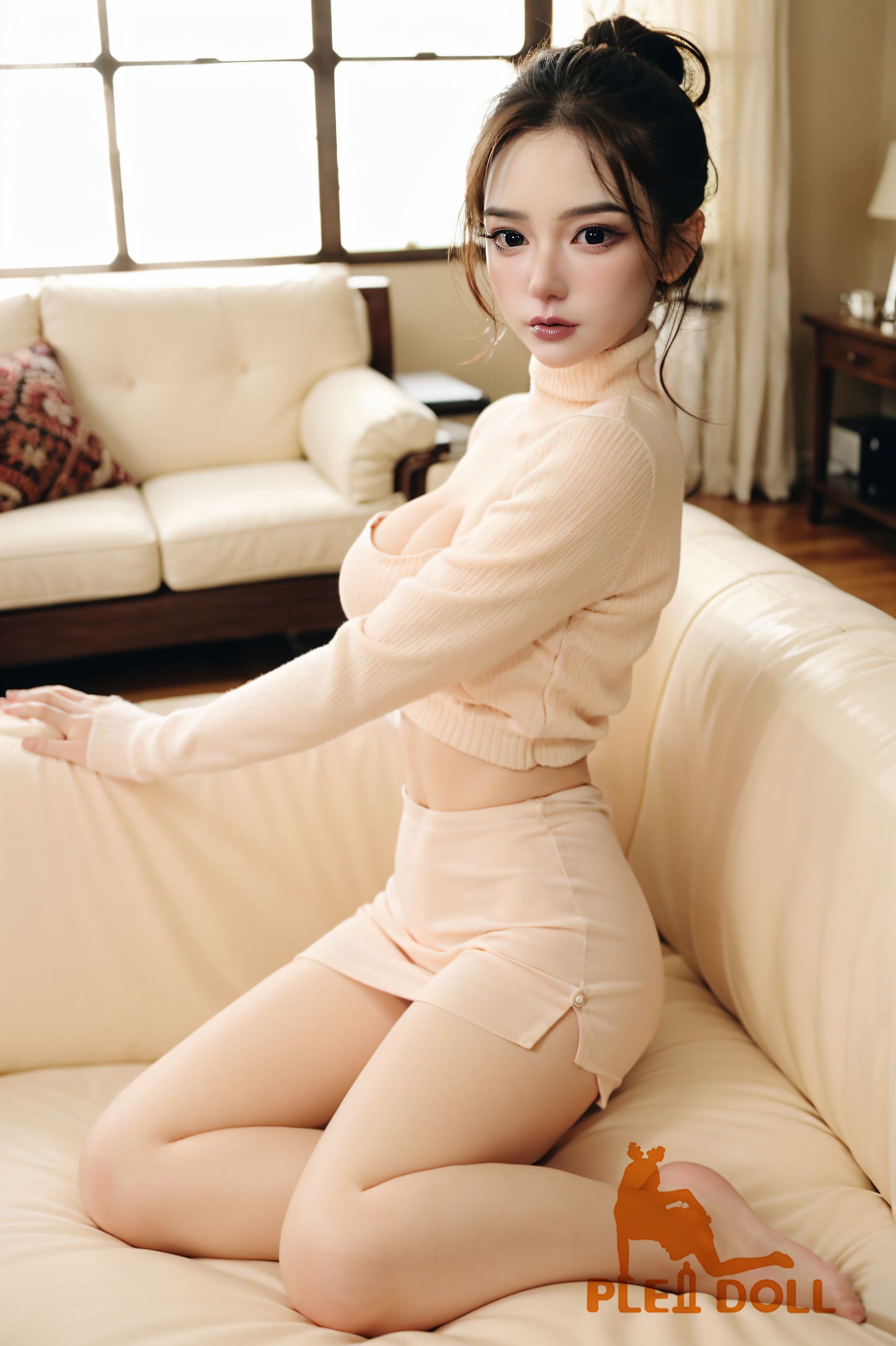 PLEI DOLL Silicone Sex Doll Body 161 cm E Cup Emilia